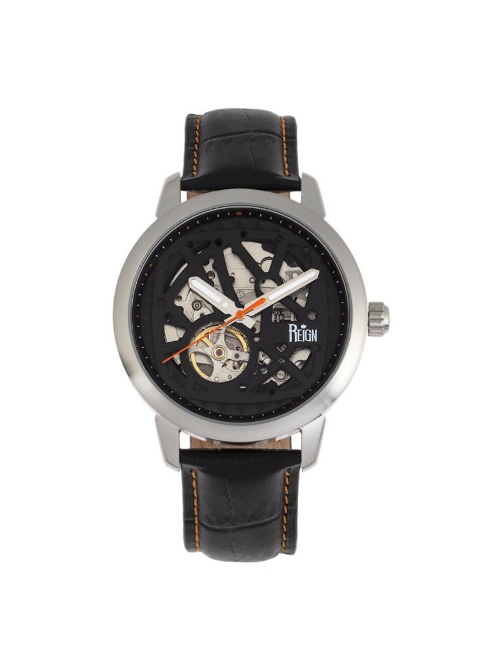 NWT Reign Rudolf Automatic Black Dial Men's Watch
